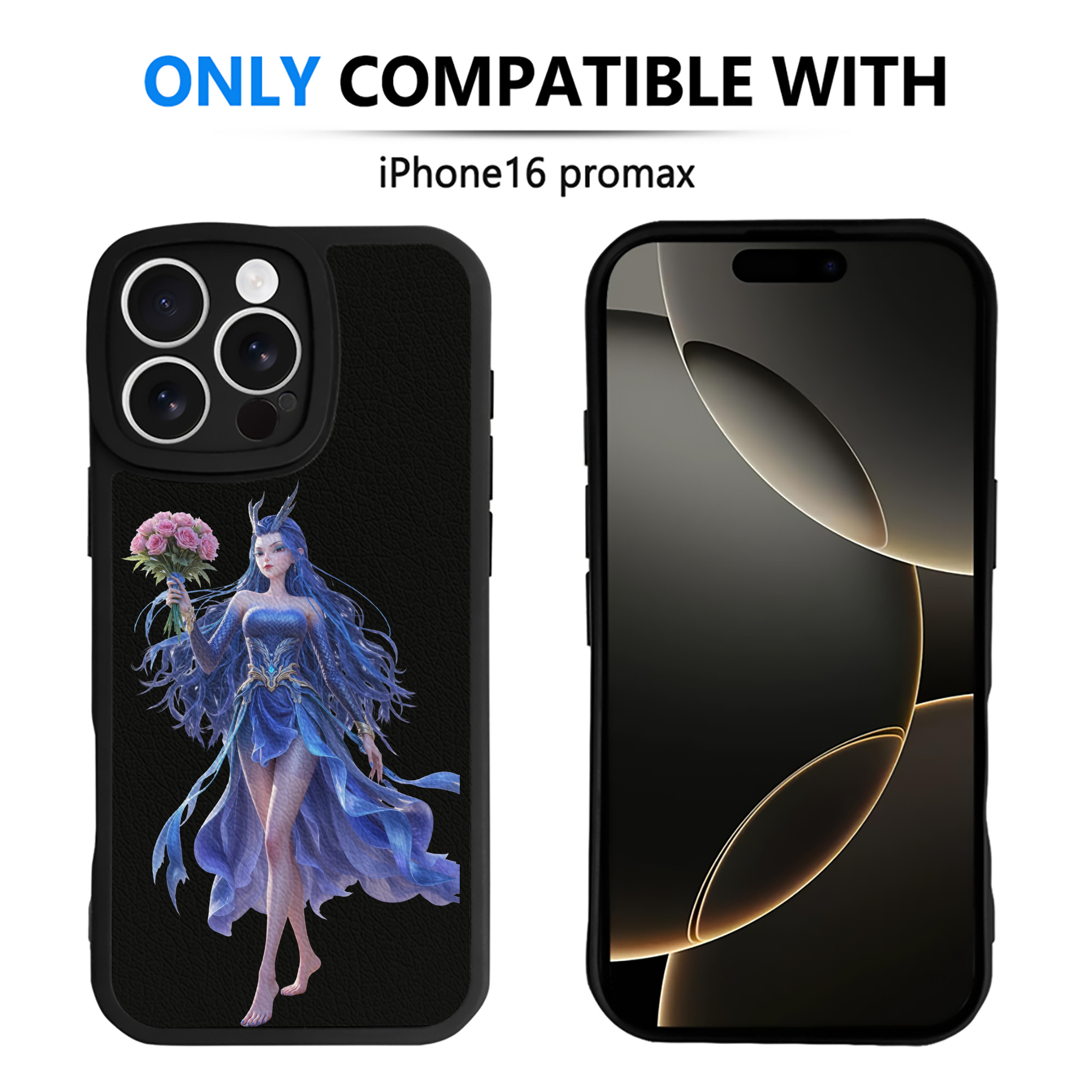 （画像用） Ne Zha 2 ナタ 魔童の大暴れ 【iPhone 16シリーズ対応】シリコンスマホケース（レザー調） 材質：シリコン